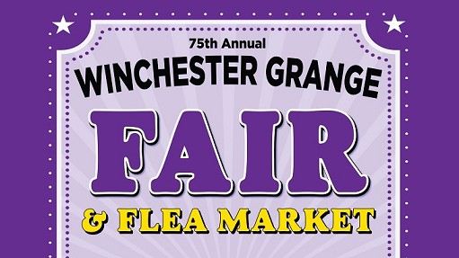 Winchester Grange 75th Annual Fair and Flea Market - Saturday, August 8th, 9 AM to 2 PM, 100 Newfield Rd, Winchester Center, CT. Free admission and parking.