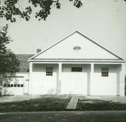 The rebuilt hall - 1952